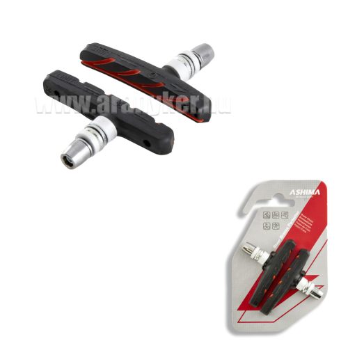 FÉKBETÉT ASHIMA 72MM MENETES NARANCS-FEKETE VÍZELVEZETŐS   AP66VHAL