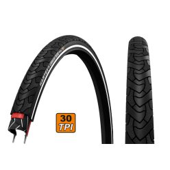   K.26X1,75 HARTEX URBAN RIDE 47-559 3MM KISZÚRÁSVÉDELEM+REFLEX