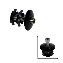 KORMÁNYFEJ KUPAK+CSILLAGANYA ALU FEKETE