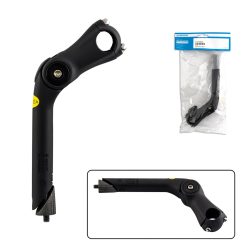 KORMÁNYSZÁR ÁLLÍTHATÓ ZOOM (SHIMANO) FEKETE 25.4-75/180