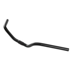   KORMÁNY 26-28 COMFORT 630MM FEKETE ACÉL BEFOGÓ MÉRET 25,4MM