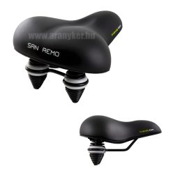   NYEREG BLP CRUISER SAN REMO DUPLAKÚPRUGÓ  275x250mm FEKETE VÁZ- FEKETE RUGÓ