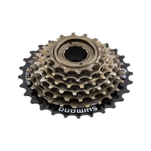 RACSNI 7-ES MENETES SHIMANO MFTZ5007 14-28 BARNA-FEKETE
