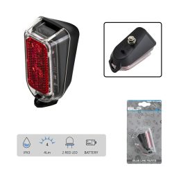 HÁTSÓLÁMPA SÁRVÉDŐRE ELEMES MINI 2LED 4 LUMEN+ELEM
